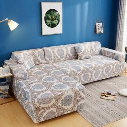 L-Shape Corner Sofa Cover Elastic Sofa Covers For Living Room Armchair Cover Sofas Chaise Longue Classic Easy Wash Cover Softer