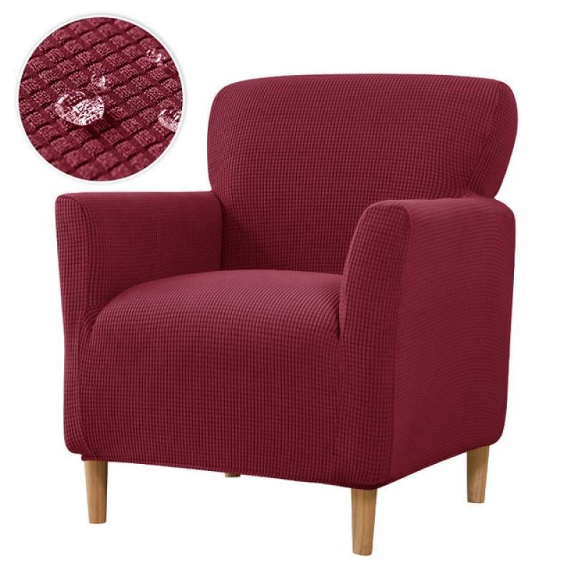 Scratch-Resistant Small Single Sofa Cover with Waterproof Coating for Living Room Anti-Dirt Couch Slipcover Non-100% Waterproof