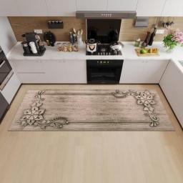 Kitchen Mat Bedroom Entrance Doormat Hallway Bathroom Door Non-Slip Foot Rug Home Living Room Floor Decor Long Carpet Customized