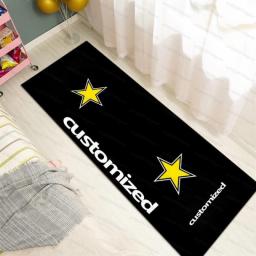 Motorcycle Parking Mat Polyester Display Carpet Racing Moto Carpets Mat Anti-slip Bedside Rugs Customized Display Mat Parking
