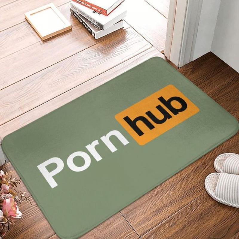 Pornhub Front Floor Door Entrance Mat Indoor Stay Home Save Lives Kitchen Bathroom Doormat Toilet Carpet Rug Footpad Carpet