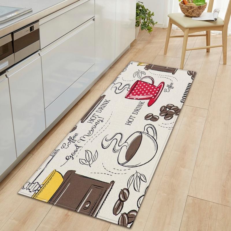 Modern Kitchen Floor Mat Home Hallway Entrance Doormat Living Room Bedroom Decor Carpet Balcony Bathroom Door Anti-Slip Foot Rug