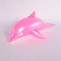 1Pcs Inflatable Dolphin Beach Swimming Rings Party Children Toy Kids Gift For Beach Pool Float Air Mattresse Water Toys 53cm