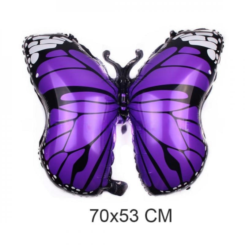 Large Butterfly Foil Balloon 3D Insect Butterfly Elf Balloon Birthday Party Multi Scene Decoration Children's Toy Gift Wedding