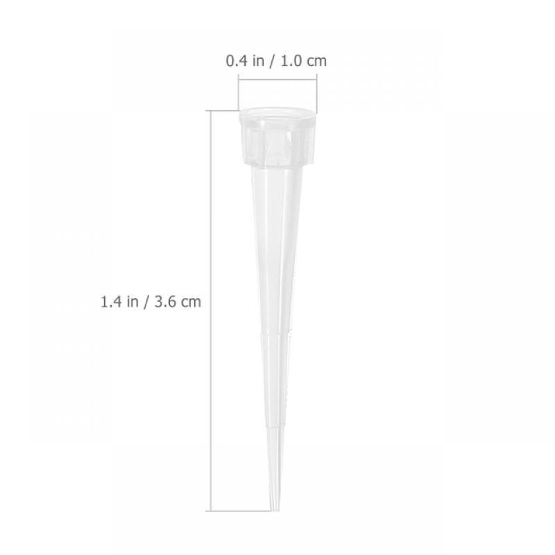 50 Pcs Flower Mud Holder Flower Stand Wedding Flower Vial Tubes Intubation Rose Stem Water Tube Plastic Water Tube Floral Picks