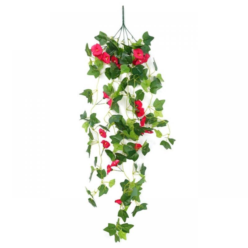 Rose Vine Artificial Flowers Lvy Home Wedding Party Balcony Decor Garden Arch DIY Hanging Garland Artificial Plants Fake Flowers