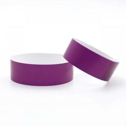 1000pcs Party Paper Bracelet Synthetic Paper Plastic For Tyvek Wristbands Sticky Wristband Print Pattern Logo Party Wristbands