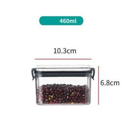 Grain Storage Container, BPA-free Plastic Sealed Food Storage Container For Grains, Snacks, Dispenser, With Blackboard Label