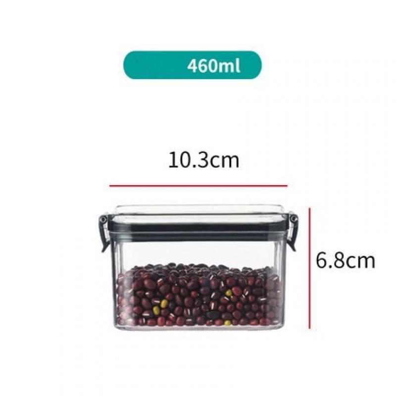 Grain storage container, BPA-free plastic sealed food storage container for grains, snacks, dispenser, with blackboard label