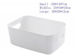 Storage Box Plastic For Cloth  Snacks Office Kitchen Bathroom Makeup Table Organizers Space Saver Cabinet Plastic Storage Bins