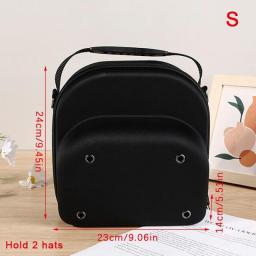 Baseball Hat Travel Bag Baseball Cap Travel Case  Storage Carrier Box Display Bag Eva Baseball Cap Carrying Bag