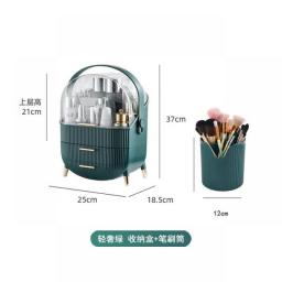 Big Capacity Cosmetic Storage Box Waterproof Dustproof Bathroom Desktop Beauty Makeup Organizer Skin Care Storage Drawer