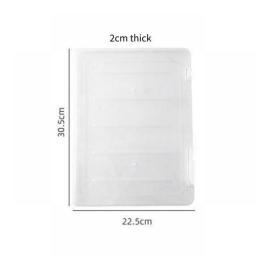 A4 File Storage Folder Organizer Transparent PP Waterproof Document Storage Box Office School For Stationery Supplies