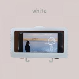 Shower Phone Holder Bathroom Waterproof Phone Case Seal Protection Touch Screen Chase Free Punching Wall Hanging Storage Boxes