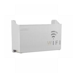 Router Shelf Wall Hanging Wireless Wifi Storage Box Plastic Organizer Box Cable Power Bracket Organizer Box Home Storage Decor