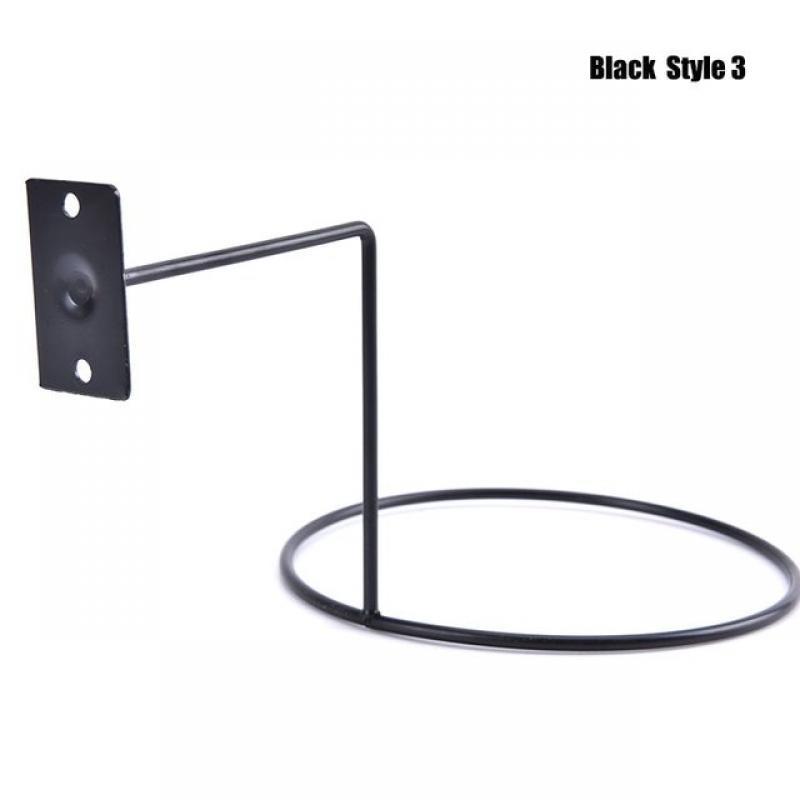 On The Wall Hat Rack Screw Display Rack Bicycle Motorcycle Helmet Display Rack Storage Holders Racks
