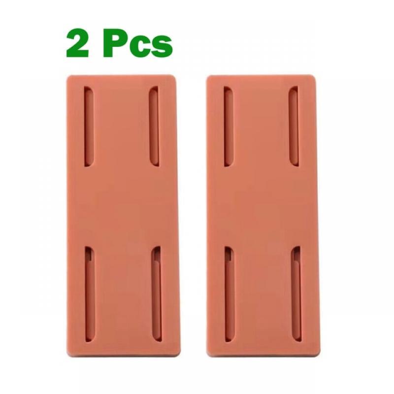 2pcs Plug & Extension Socket Holder Plug Organiser Power Strip Holder Wall-Mount Lead Organiser Socket Holder