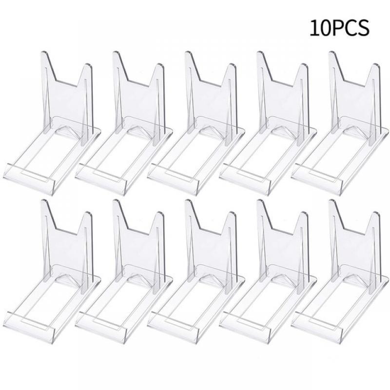 10pcs Adjustable Bracket Display Stand For Photo Frame Bowls Phone Display Stand Holder Easel Plate Bracket Display Stand