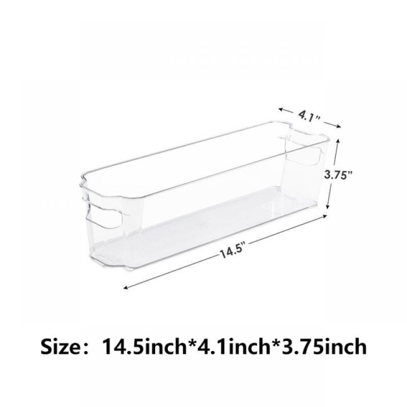 Transparent Fridge Organizer Food Storage Containers Refrigerator Organizer Vegetable Kitchen Organizer and Storage Container