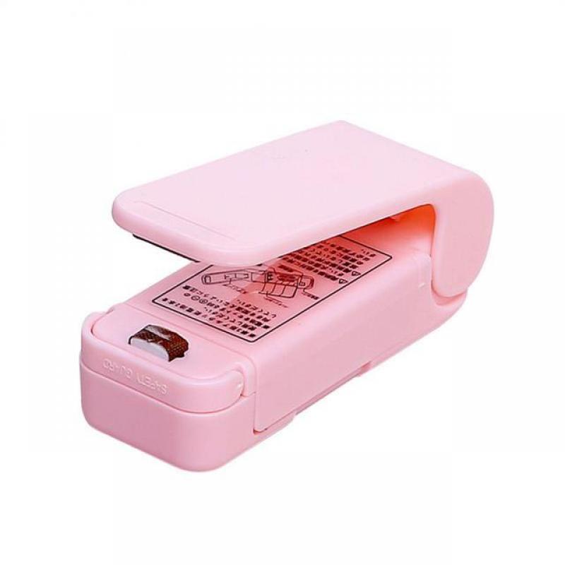 Mini Bag Packaging Sealer Portable Plastic Bag Clip Sealing Machine Food Snack Storage Seal Packing Seal Kitchen Accessories