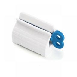 1PC Home Plastic Toothpaste Tube Squeezer Easy Dispenser Rolling Holder Bathroom Supply Tooth Cleaning Accessories Home