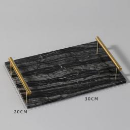 Ancient Wood Grain Natural Marble Bathroom Kit Luxury Liquid Soap Dispenser Toothbrush Holder Cup Soap Dish Tray Golden
