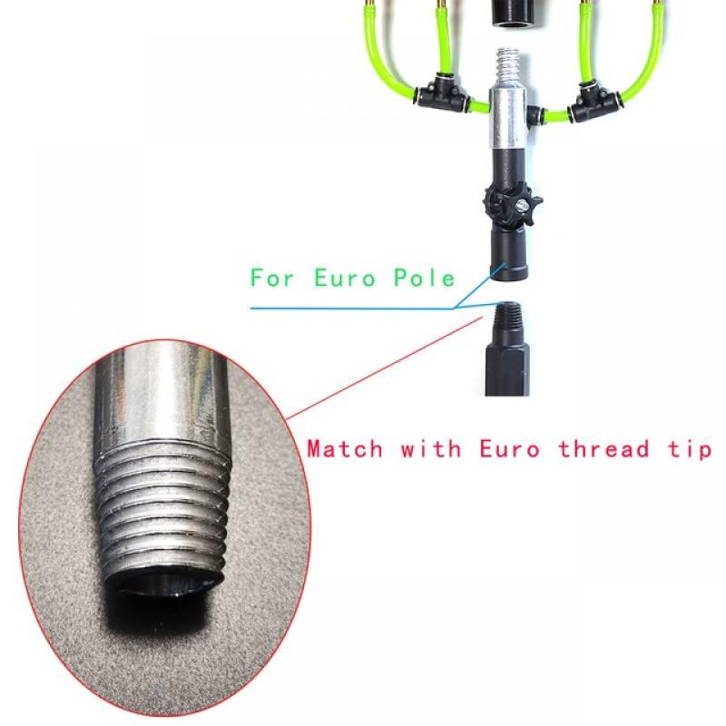 Solar Panel Cleaning 14 Inch Water Fed Brush for Window Cleaning Solar Panel Cleaner (No Pole)