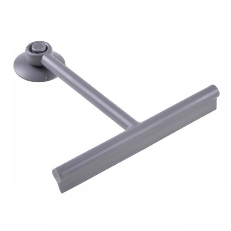 Household Glass Wiper Cleaning Bathroom Mirror Cleaner with Silicone Blade Holder Hook Car Glass Shower Squeegee Window Scraper