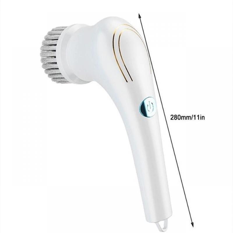 5-in-1Multifunctional Electric Cleaning Brush usb charging Bathroom Wash Brush Kitchen Cleaning Tool Dishwashing Brush Bathtub