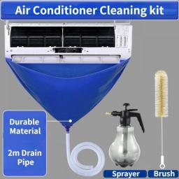 Air Conditioner Cleaning Bag Waterproof Drain Bag For Washing Air Conditioning Water Bag Ac Cleaning Kit Aircon Cleaner Tools