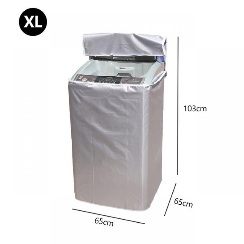 S/M/L/XL Washing Machine Cover Top Open Laundry Dryer Protect Cover Dustproof Waterproof Cover for Automatic Washing Machine