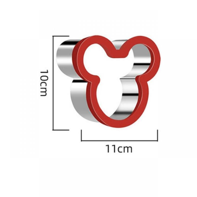 Sandwich Mould Set Animal Dinosaur Star Heart Shape Stainless Steel Bread Mould Cookie Cutters Mold Baking Tools For Kids
