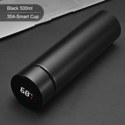 1000ML Smart Thermos Bottle Keep Cold And Hot Bottle Temperature Display Intelligent Thermos For Water Tea Coffee Vacuum Flasks