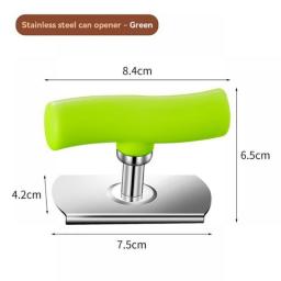 Stainless Steel Adjustable Jar Opener Lids Off Jar Opener Bottle Opener Can Opener For 3-9.5CM Kitchen Accessories
