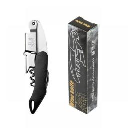 Screw Opener Cutter Wine Beer Cap Remover Portable Tool Bar Table Key Bottle Opener Wood Handle Corkscrew Professional
