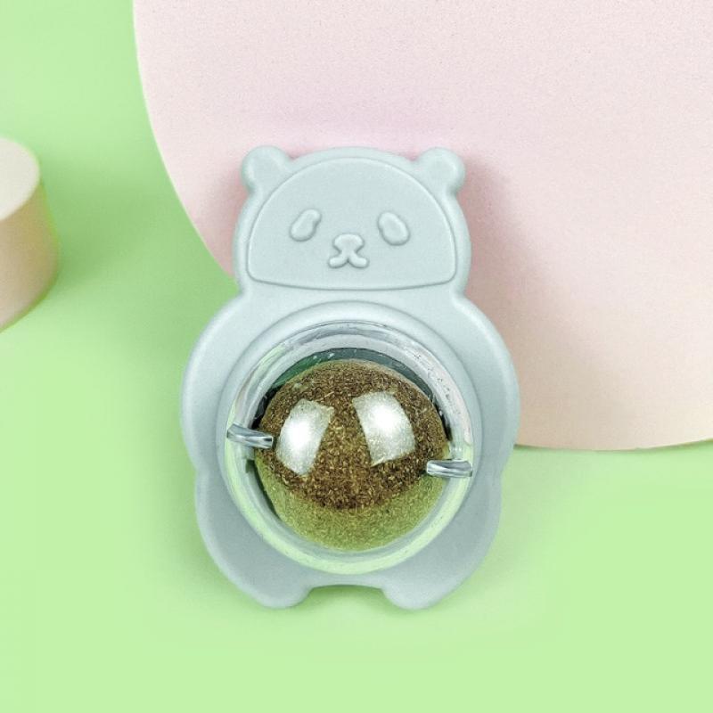 Pet Stuff Healthy Cat Catnip Toys Ball Cat Candy Licking Snacks Catnip Snack Nutrition Energy Ball Cat Toy Pet Supplies