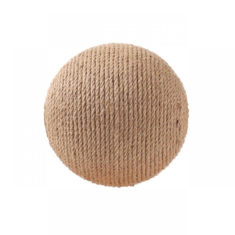 Sisal Rope Cat Scratcher Ball Toys Interactive Scratching Post kitten Toy Furnature Scraper Grinding Scratch Board Ball for Cats