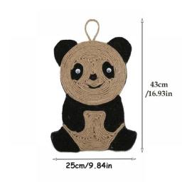 Cat Scratching Board Hanging Sisal Rope Cat Scratcher Toy Kitten Scratching Pad Furniture Protecting Claw Scraper