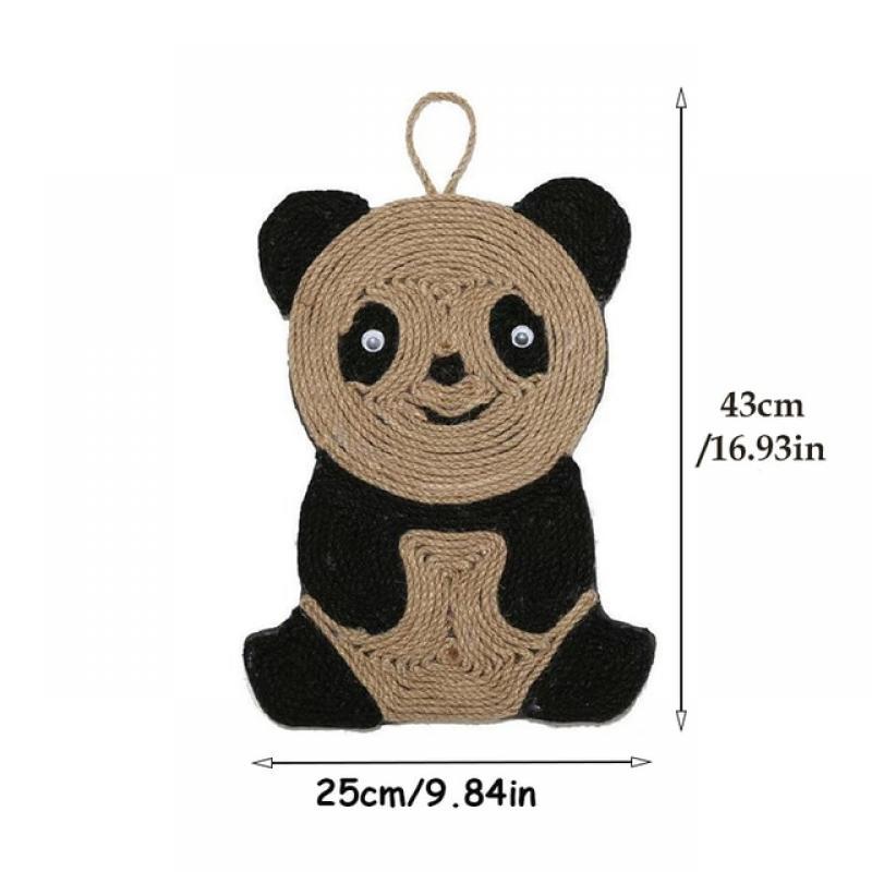 Cat Scratching Board Hanging Sisal Rope Cat Scratcher Toy Kitten Scratching Pad Furniture Protecting Claw Scraper