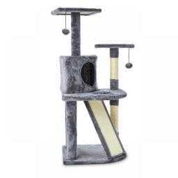 Life 5- Level Multi-Functional Cat Tree & Condo, Gray, 45
