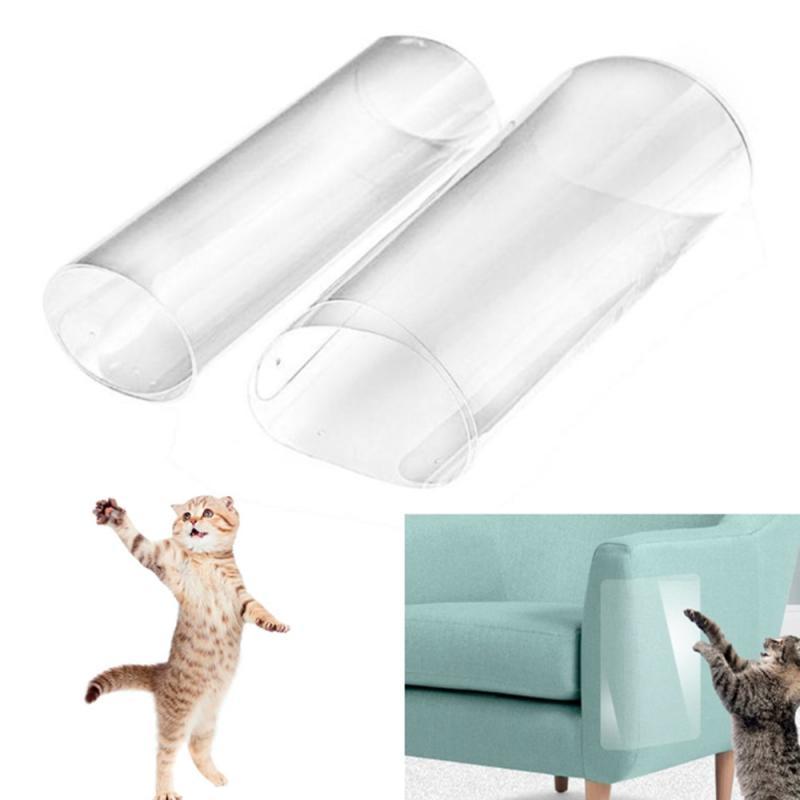 2pcs Pet Cat Scratch Guard Mat Cat Scratching Post Furniture Sofa Protector Home Scratch Proof Pet Accessories