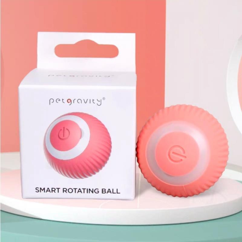 Automatic Rolling Ball Smart Cat Toys Electric Cat Toys Interactive For Cats Training Self-moving Kitten Toys Pet Supplies