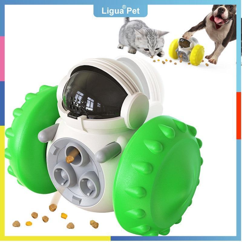 New Pet Puzzle Snacks Tumbler Training Leak Food Shake Hidden Food Balance Car Dog Toys