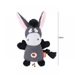 Dog Plush Squeak Toys Funny Interactive Tibetan Food Chew Toy Creative Pets  Sniffing Leaking Food Toys Supplies