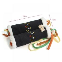 Dog Plush Toy Snuffle Mat Stuffed Treat Dispensing Kimbap Interactive Chew Toys Relieving Stress Improving Health