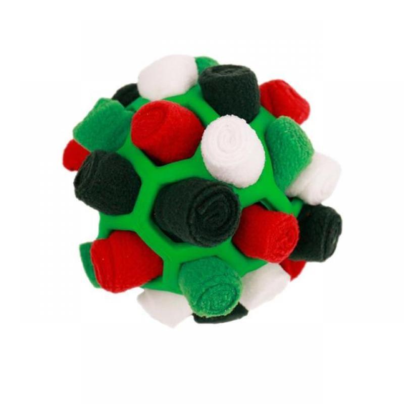 Interactive Dog Puzzle Toys Encourage Natural Foraging Skills Portable Pet Snuffle Ball Toy Slow Feeder Training Educational Toy
