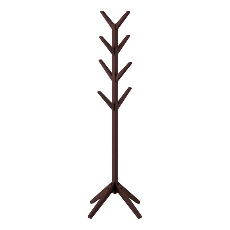 Coat Rack-Modern Freestanding Wooden Coat Tree By Lavish Home clothes hanger  hanger  Home Furniture  Living Room Furniture
