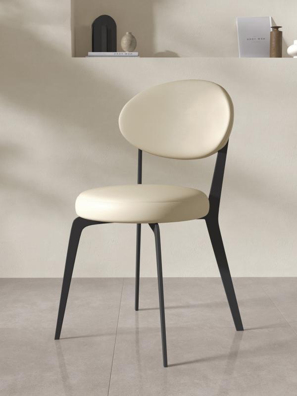 Modern minimalist design chairs for household use, high-end backrest, dining tables, chairs, restaurant stools