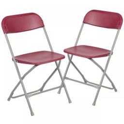 Flash Furniture 2 Pack Plastic Folding Chair 650LB Weight Capacity Comfortable Event Chair Lightweight Folding Chair Set