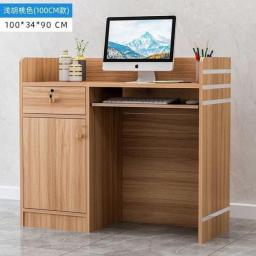 European Cashier Simple Modern Shop Small Commercial Bar Counter Reception Counter Welcome Desk Service Desks Company Front Desk